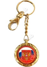 Брелок "Герб России" в стандартном чеканном корпусе "юпитер"
