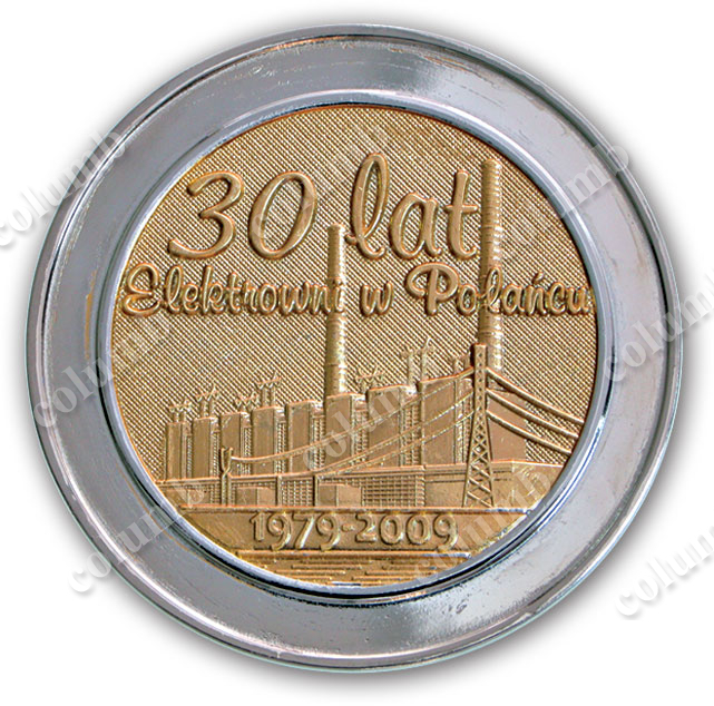 Юбилейная медаль «30 лет Коксохимическому заводу» Польша